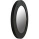 Clay 36 X 36 inch Matte Black Mirror, Large