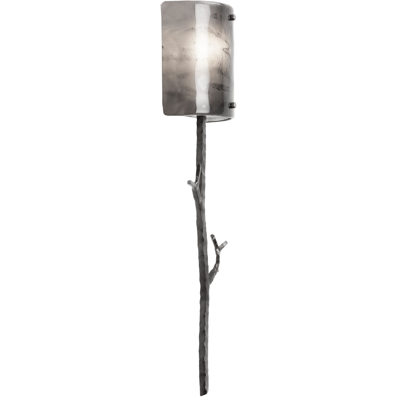 Ironwood 1 Light 6.6 inch Beige Silver Cover Sconce Wall Light in Metallic Beige Silver, Ivory Wisp, Twig