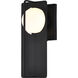 Portal LED 14 inch Matte Black Outdoor Wall Sconce