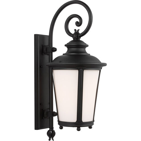 Cape May 1 Light 26.25 inch Black Outdoor Wall Lantern, Large