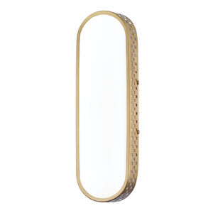 Phoebe 2 Light 6 inch Aged Brass Wall Sconce Wall Light