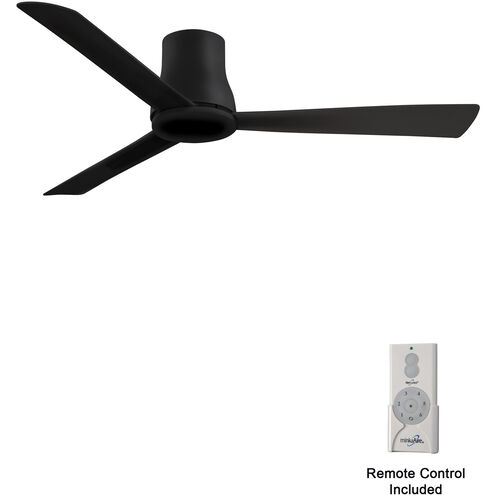 Simple Flush 52 inch Coal Outdoor Hugger Fan