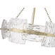 Sinclara 4 Light 24.75 inch Vintage Brass Indoor Pendant Ceiling Light