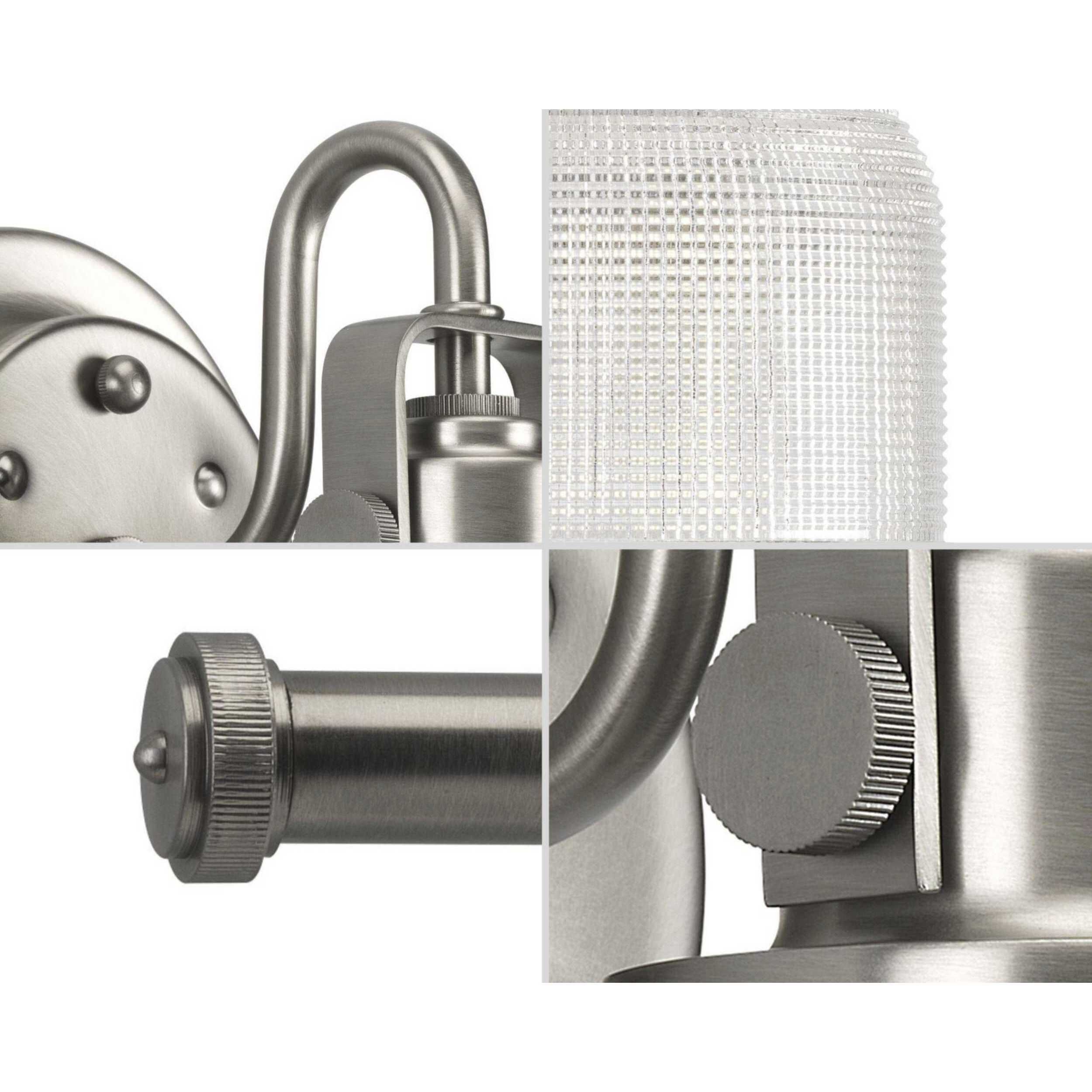 Archie 3 Light 26.25 inch Antique Nickel Bath Vanity Wall Light