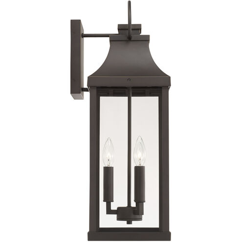 Bradford 3 Light 24 inch Oiled Bronze Outdoor Wall Lantern