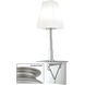 Metro 1 Light 4.75 inch Brushed Nickel Sconce Wall Light