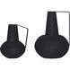 Monarda 10 X 8 inch Vase, Set of 2