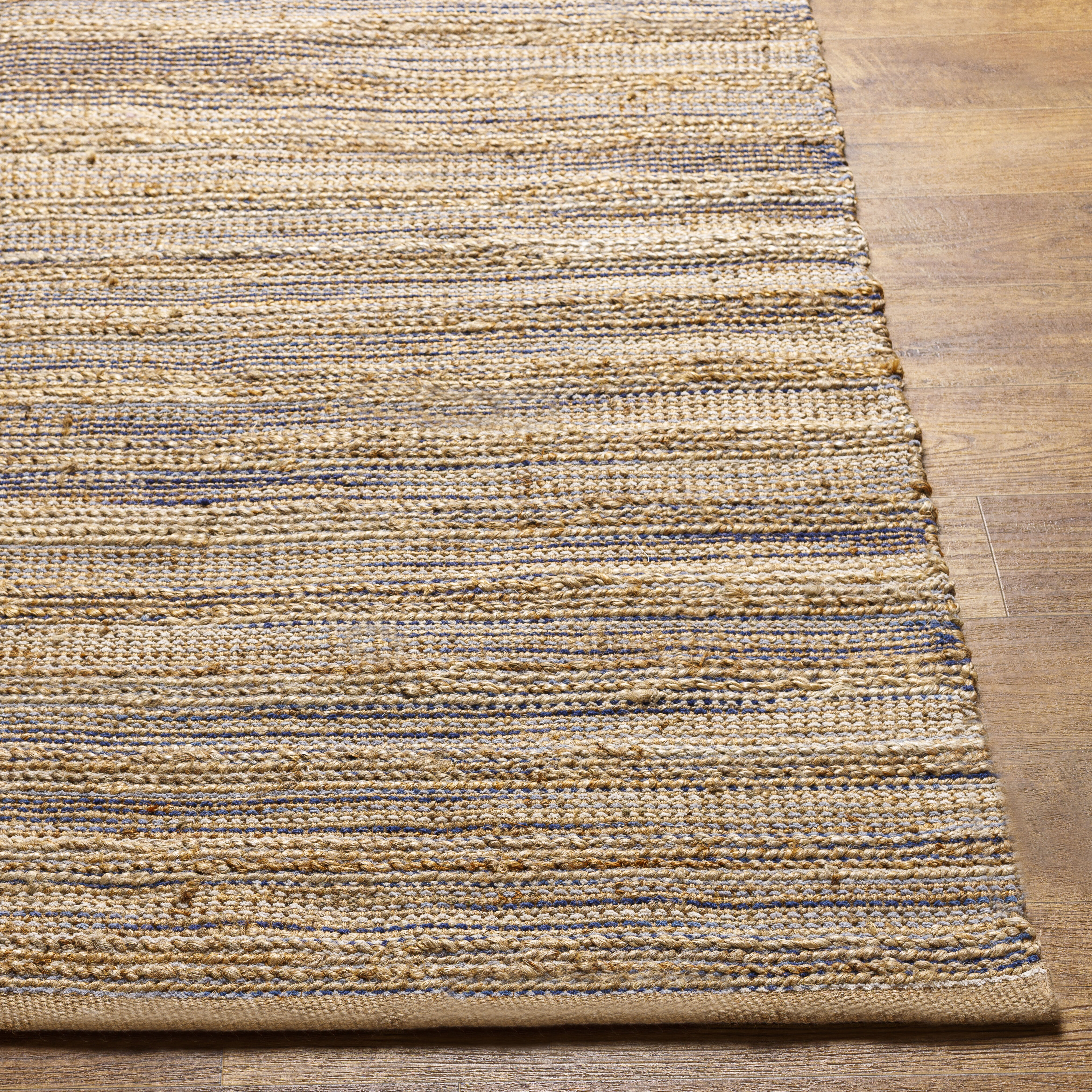 Bali 90 X 60 inch Blue Rug in 5 x 8, Rectangle