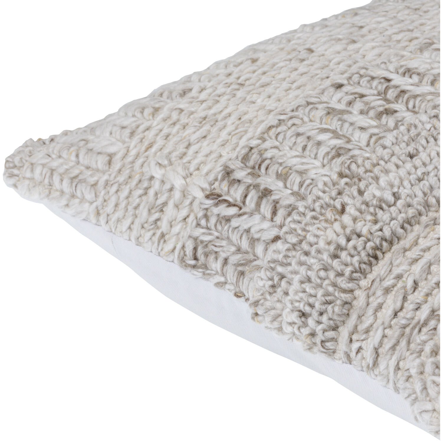 Guyana 22 X 22 inch Light Gray Accent Pillow