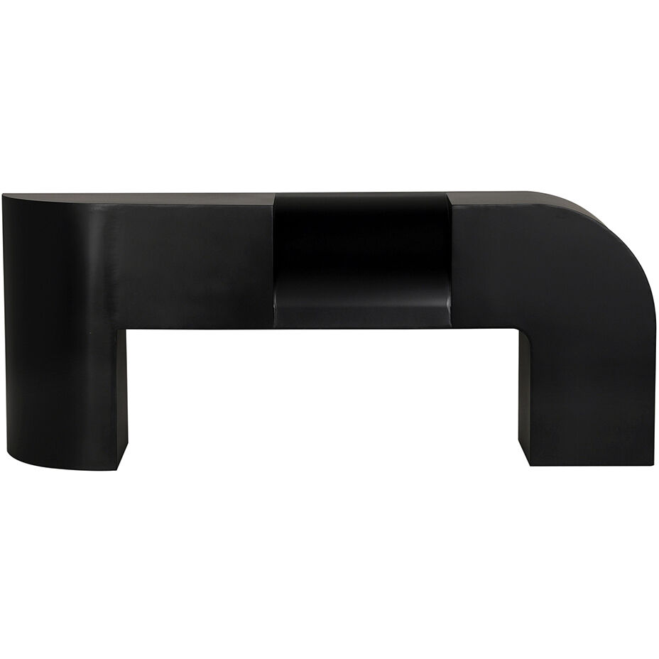 Crafter 75 X 14 inch Matte Black Console