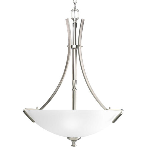 Wisten 3 Light 18 inch Brushed Nickel Foyer Pendant Ceiling Light in Bulbs Not Included, Standard