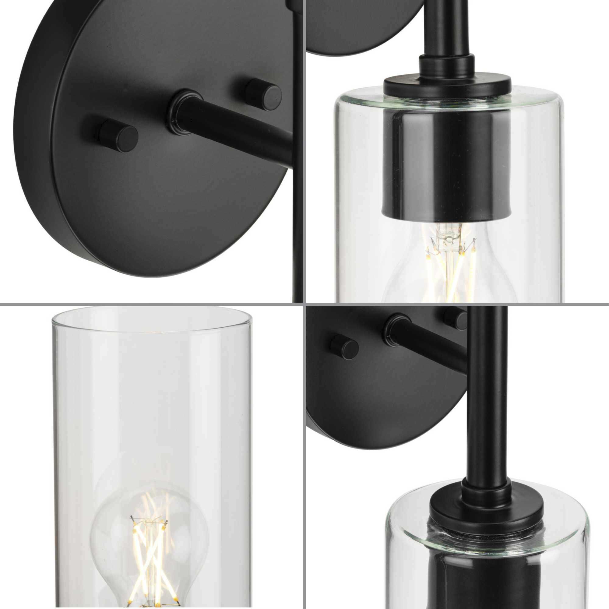 Cofield 2 Light 5.62 inch Matte Black Wall Bracket Wall Light