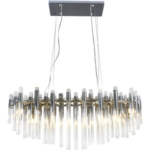 Canada LED 13 inch Chrome Chandelier Ceiling Light