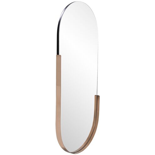 Dante 40 X 17.75 inch Rose Gold Mirror