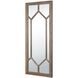 Hargen 71 X 28 inch Natural with Clear Wall Mirror
