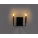Sullivan 2 Light Black and Gold Wall Sconce Wall Light