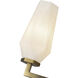 Alora Mood Krysta 6 Light 35.13 inch Brushed Gold Chandelier Ceiling Light