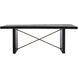 Sicily 80 X 38 inch Black Dining Table