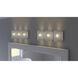Brilliance 3 Light 23.25 inch Chrome Bath Vanity Light Wall Light