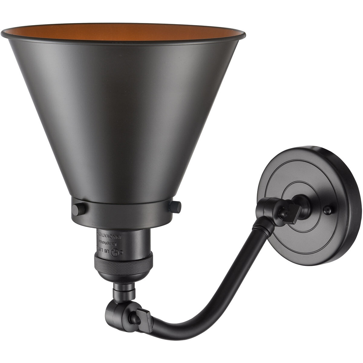 Franklin Restoration Appalachian 1 Light 8 inch Oil Rubbed Bronze Sconce Wall Light, Franklin Restoration