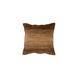 Chaz 18 X 18 inch Camel and Dark Brown Throw Pillow