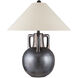 Autry 25.5 inch 100 watt Iridescent Gray Table Lamp Portable Light