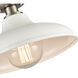 Grenville 1 Light 13 inch Brushed Nickel Semi Flush Mount Ceiling Light