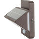 Architectural 1 Light 5 inch Bronze Security and Utility Light
