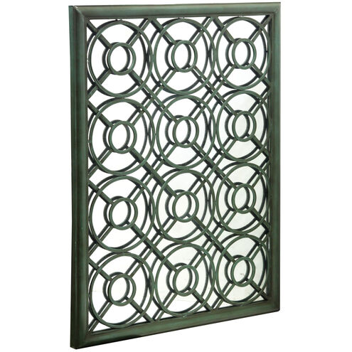 Cameron 39.4 X 30 inch Weathered Green Wall Mirror