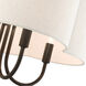 Solstice 4 Light 18 inch English Bronze Chandelier Ceiling Light