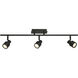 Lincoln LED 6 inch Matte Black Flush Mount Ceiling Light