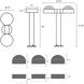 Reals 12V 20 watt Textured Bronze Bollard