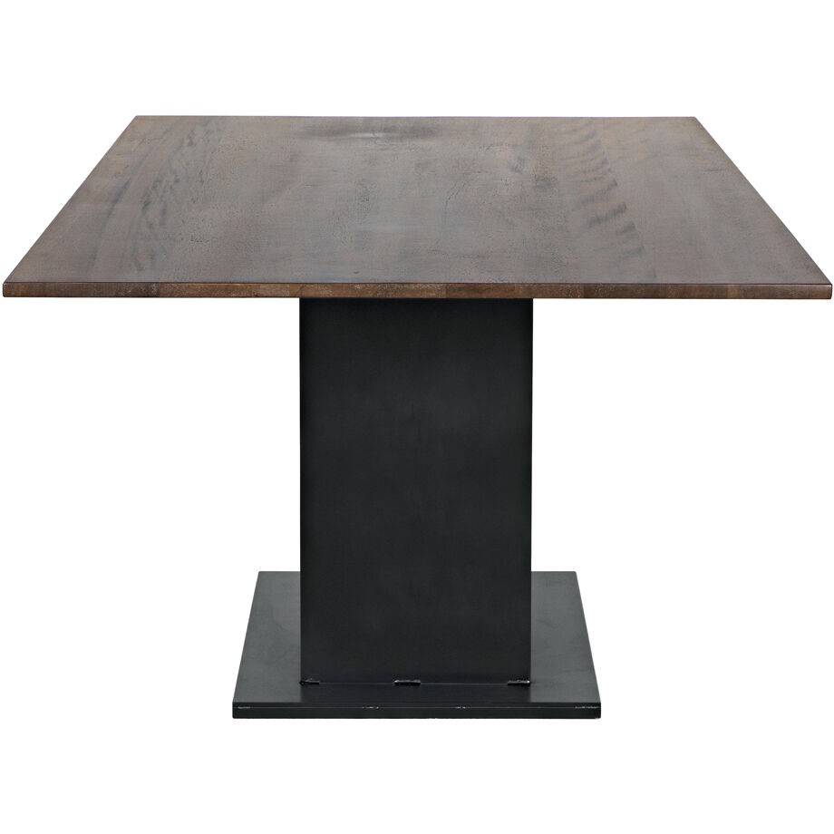 Cameron 95 X 42 inch Matte Black Dining Table