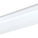 LED Wrap LED 48 inch White Flush Mount Ceiling Light