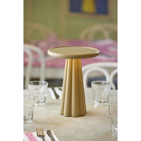 Mattie 10 inch 1.50 watt Beige LED Cordless Table Lamp Portable Light