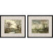 Landscapes Collection Green Framed Art