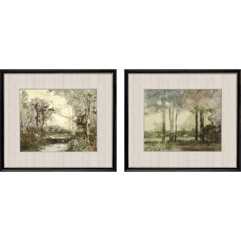 Landscapes Collection Green Framed Art