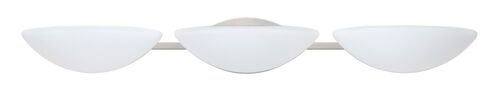 Jamie LED 38 inch Satin Nickel Vanity Lighting Wall Light