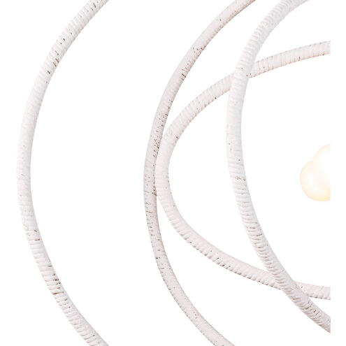 Sail 4 Light 35 inch White Chandelier Ceiling Light