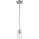 Stowe 1 Light 5 inch Brushed Polished Nickel Mini Pendant Ceiling Light