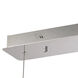Polaris LED 28 inch Chrome Pendant Ceiling Light, Urban Classic