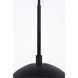 Eclipse 7 Light 54 inch Black Pendant Ceiling Light