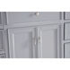 Otto 48 X 21 X 35 inch Grey Vanity Sink Set