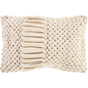 Alana 22 X 14 inch Cream Pillow Kit, Lumbar