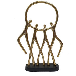 Family Gold and Black Decorative Object