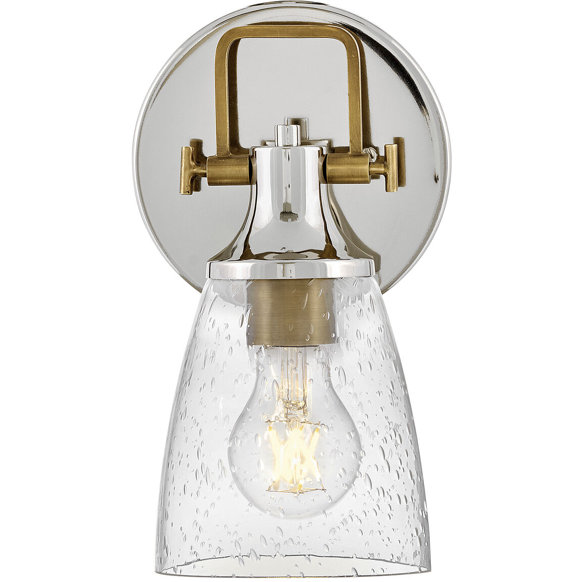Easton 1 Light 6.25 inch Polished Nickel Bath Light Wall Light