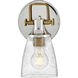 Easton 1 Light 6.25 inch Polished Nickel Bath Light Wall Light