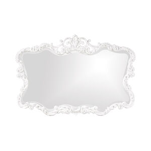 Talida 38 X 27 inch Glossy White Wall Mirror