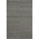 Damier 36 X 24 inch Cream / Black Handmade Rug in 2 x 3