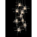 Tura 9 Light 29.6 inch Sterling Pendant Ceiling Light, Round